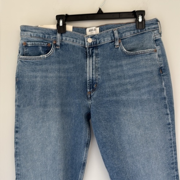 Agolde Lyle Jeans Blue NWT - Picture 3 of 8